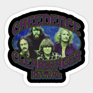 Creedence Clearwater Revival Vintage Sticker